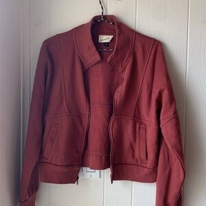 Athletic crop jacket